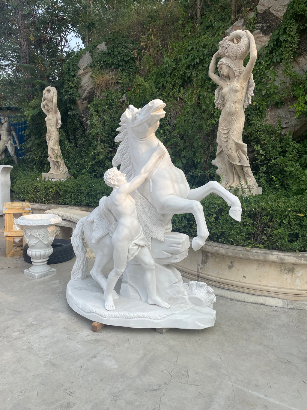 stone figure