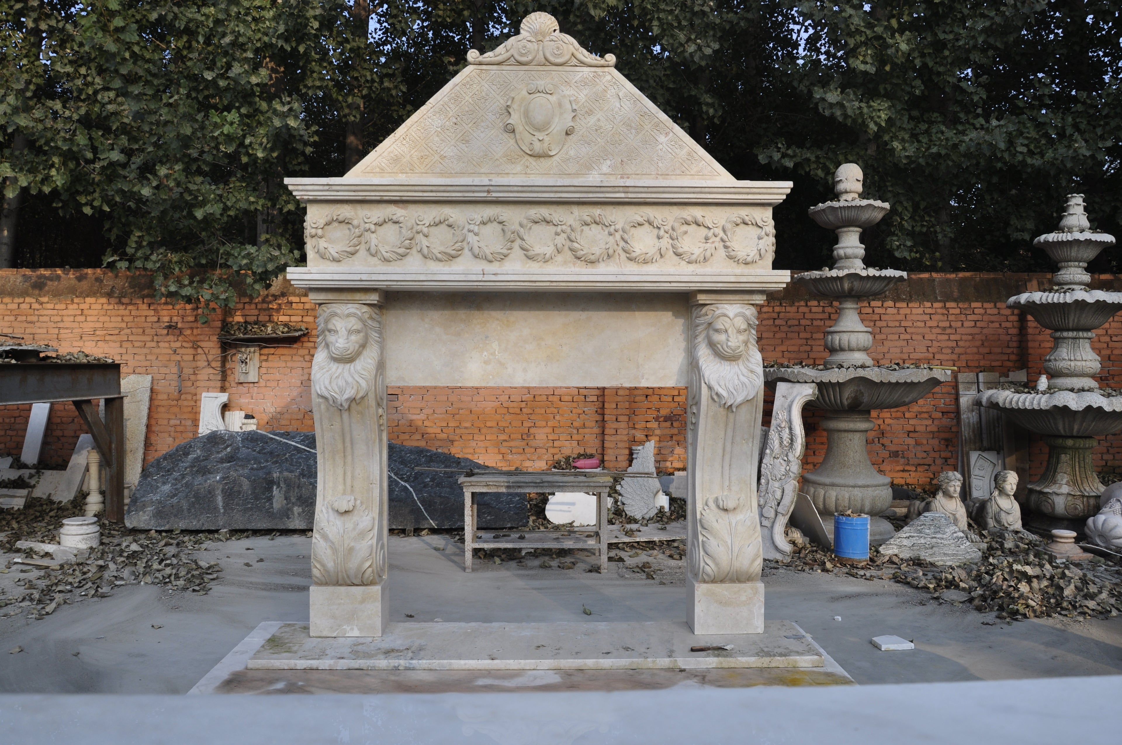 Marble fireplaces