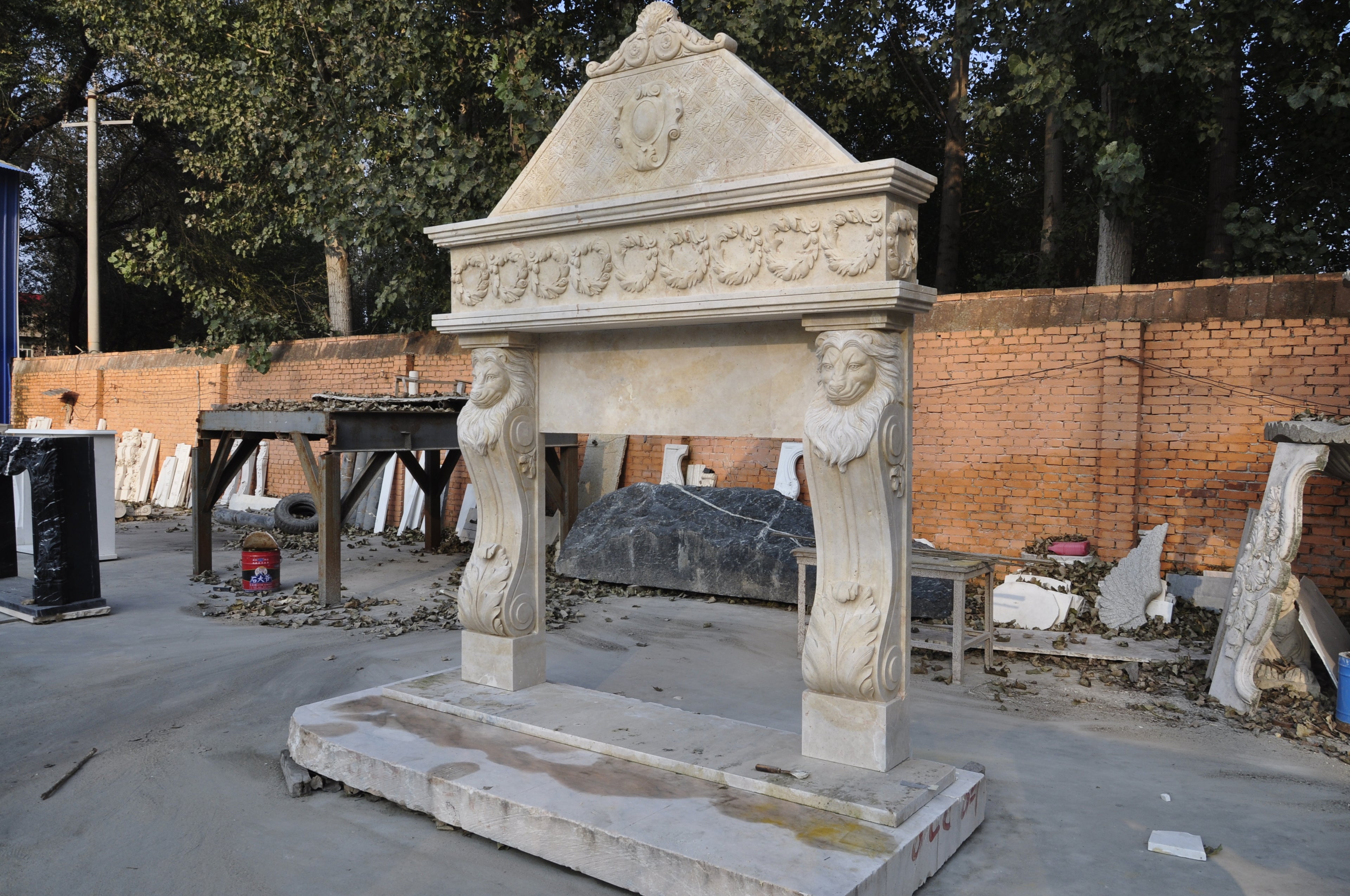 Marble fireplaces