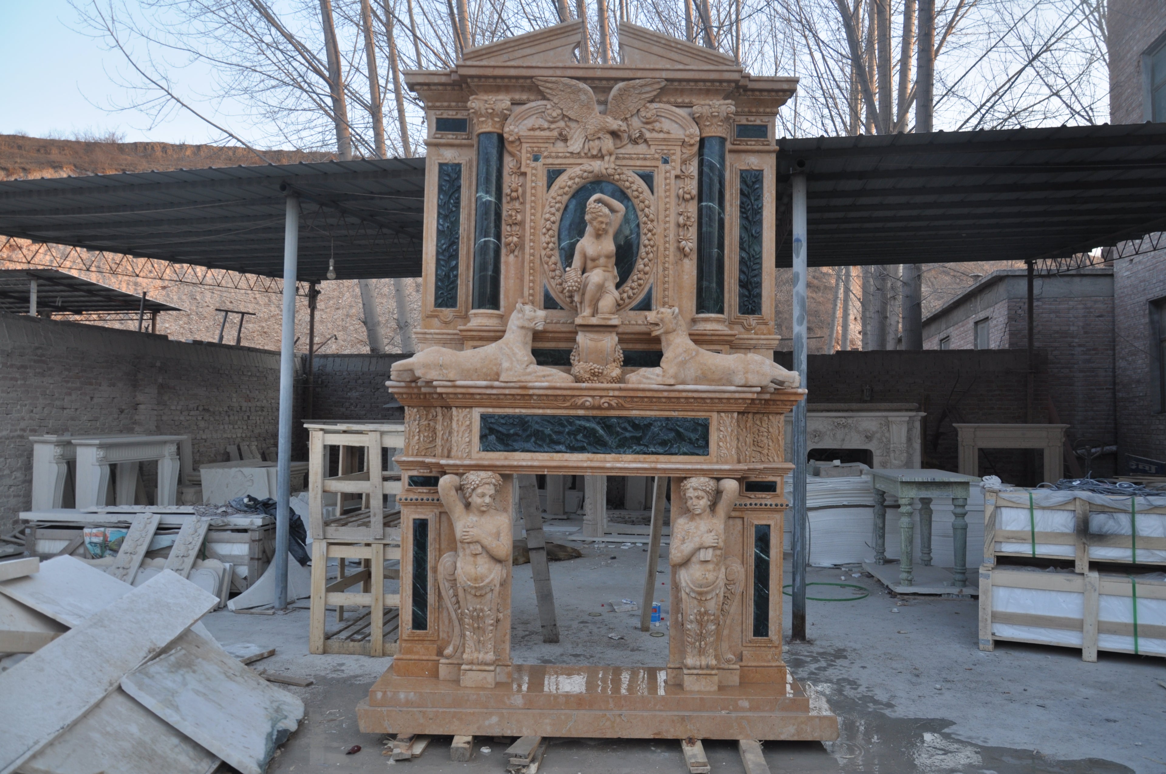 Marble fireplaces