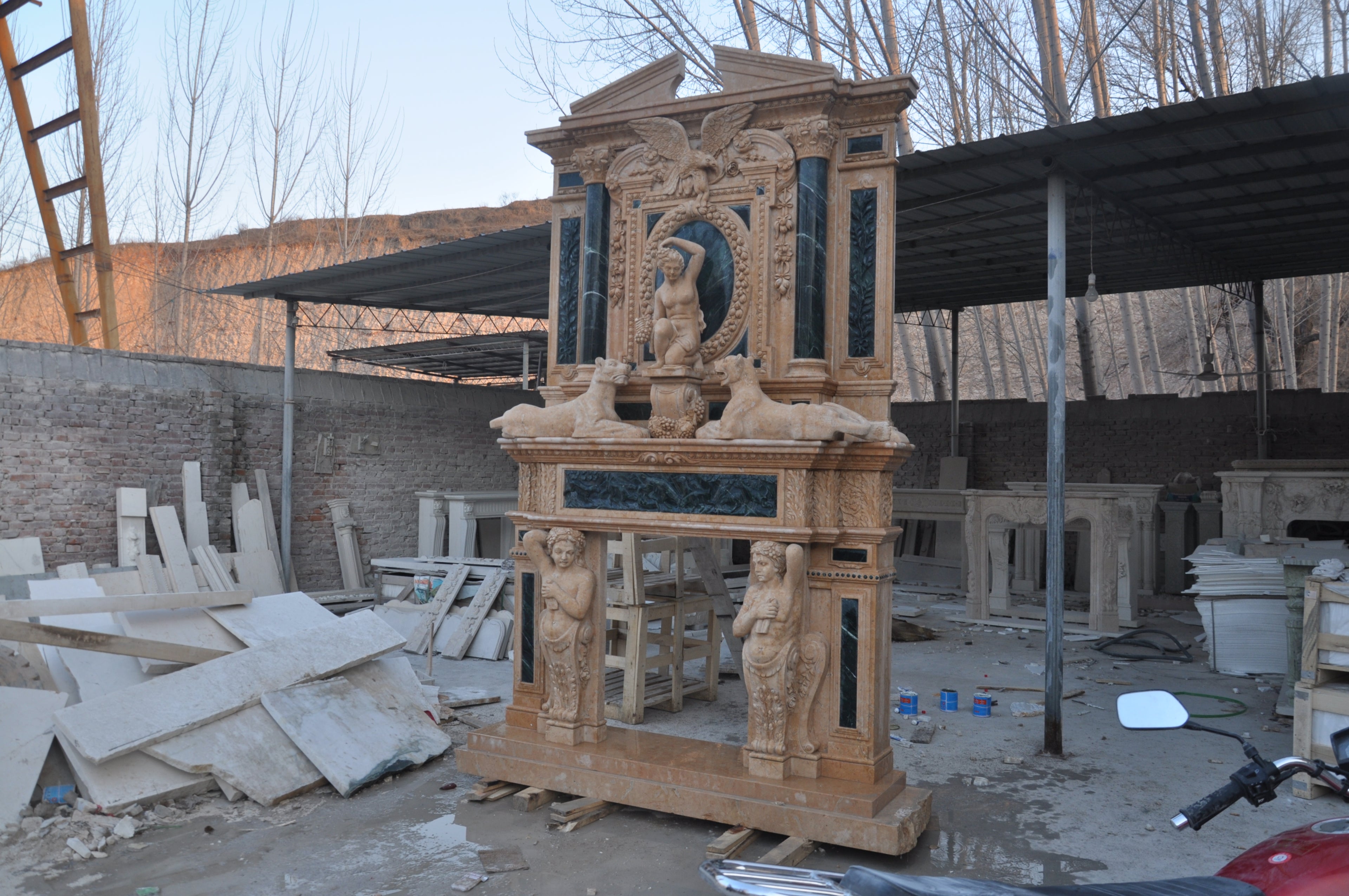 Marble fireplaces