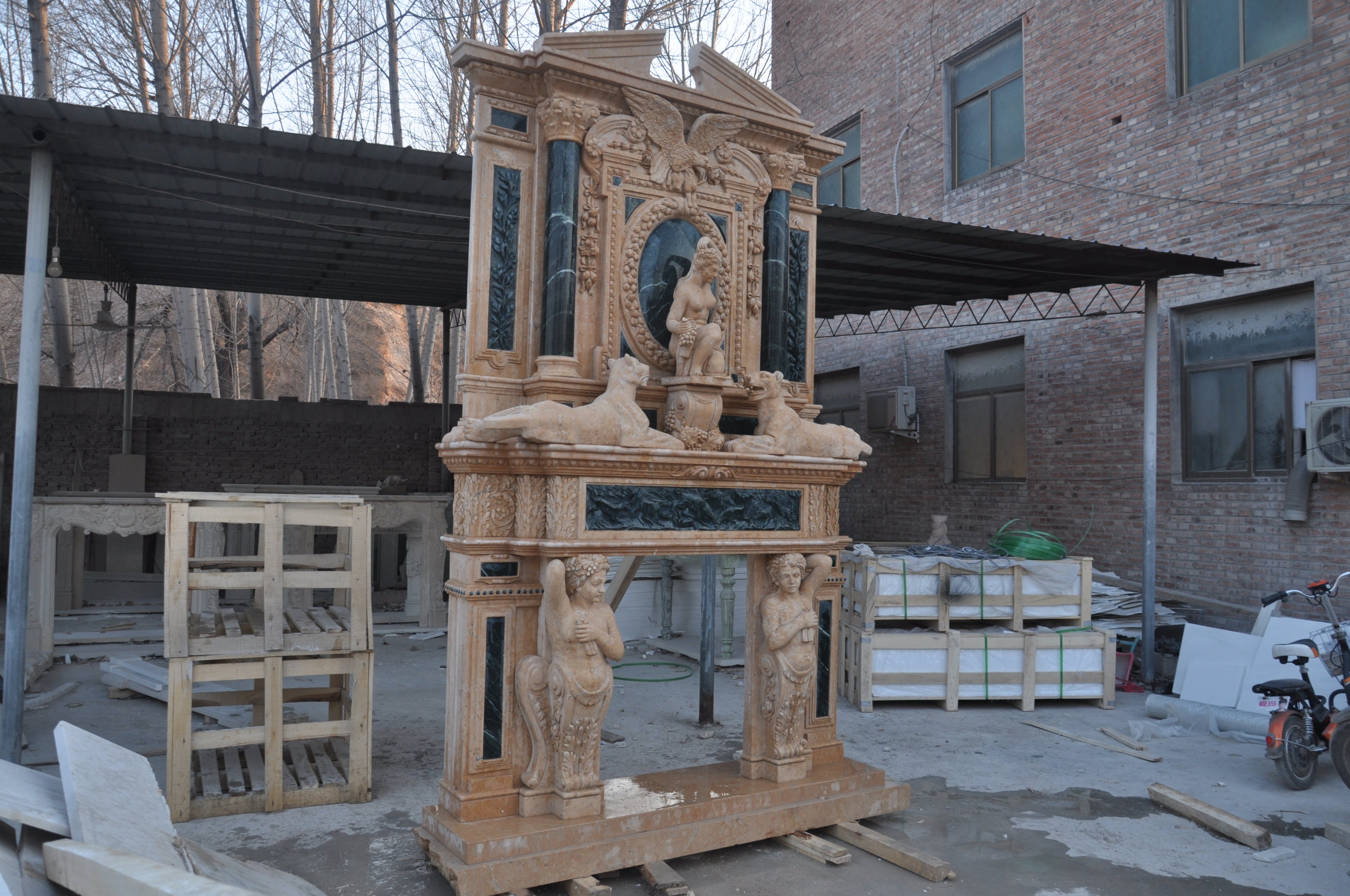 Marble fireplaces
