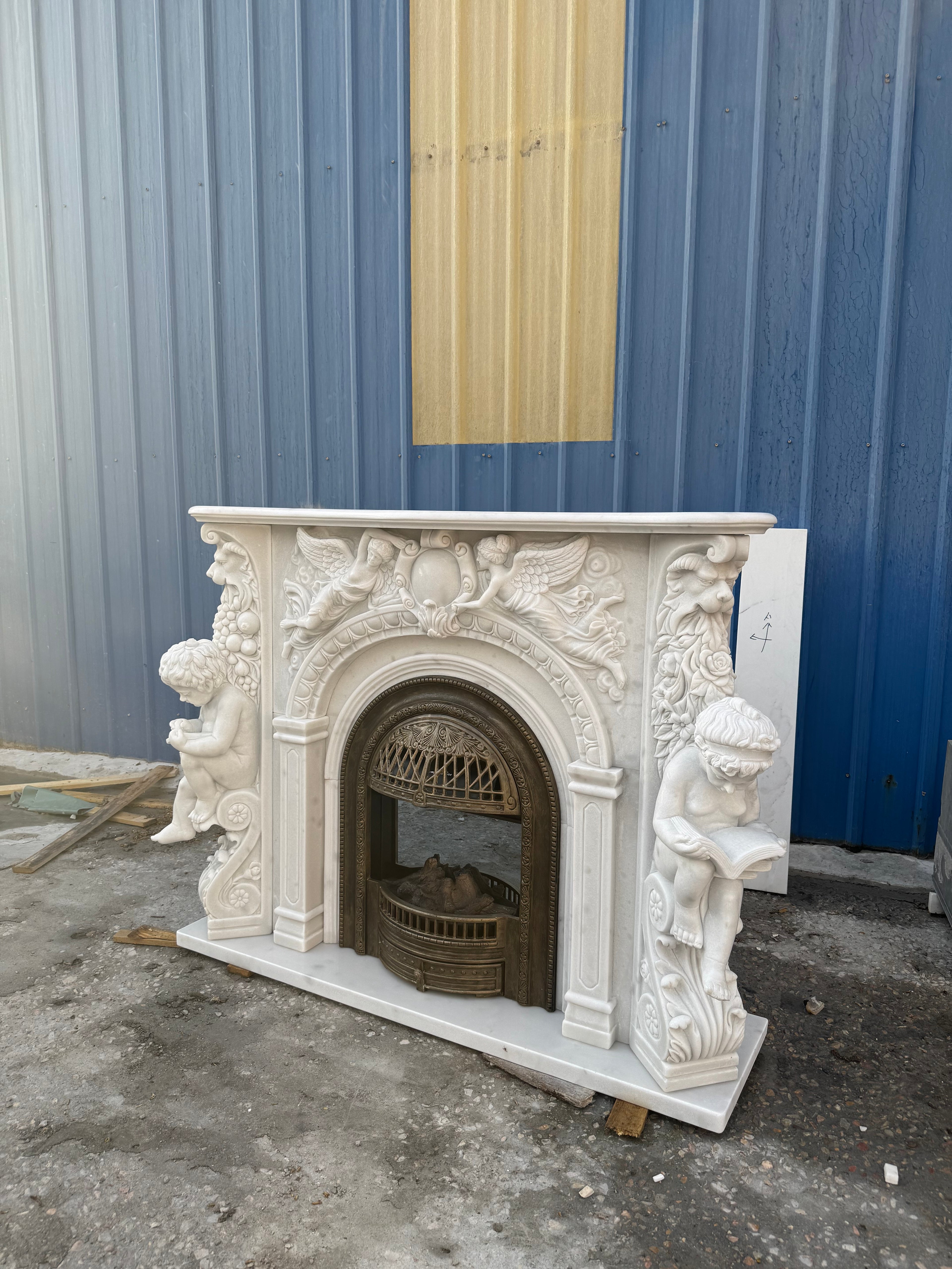 Marble fireplaces