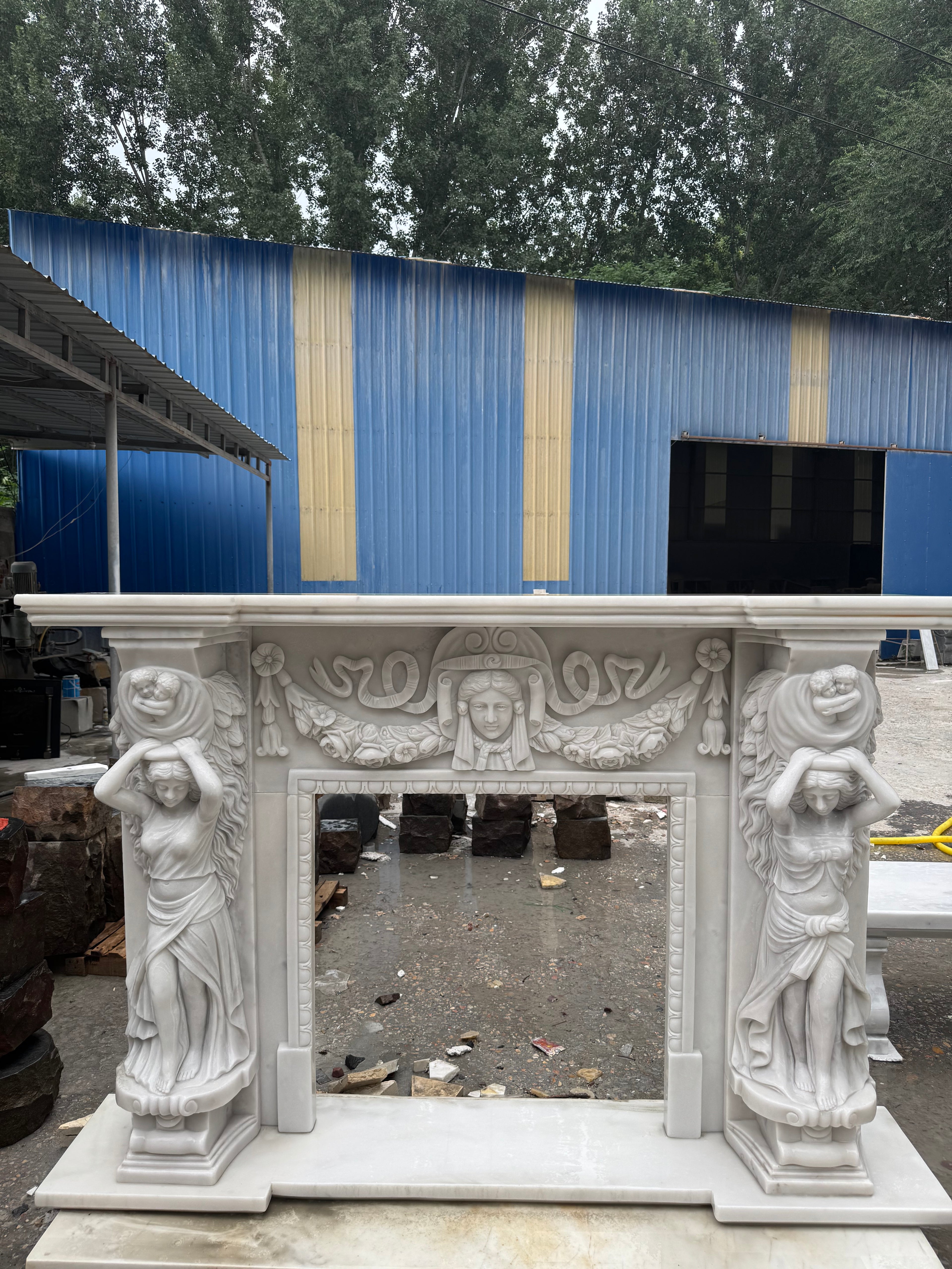 Marble fireplaces