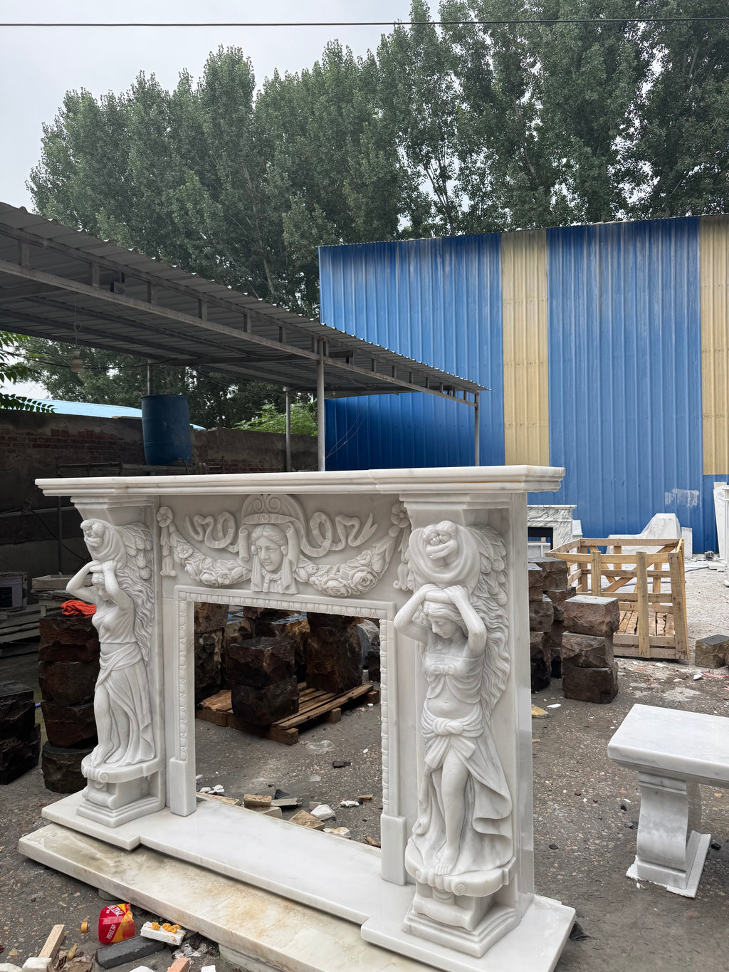Marble fireplaces