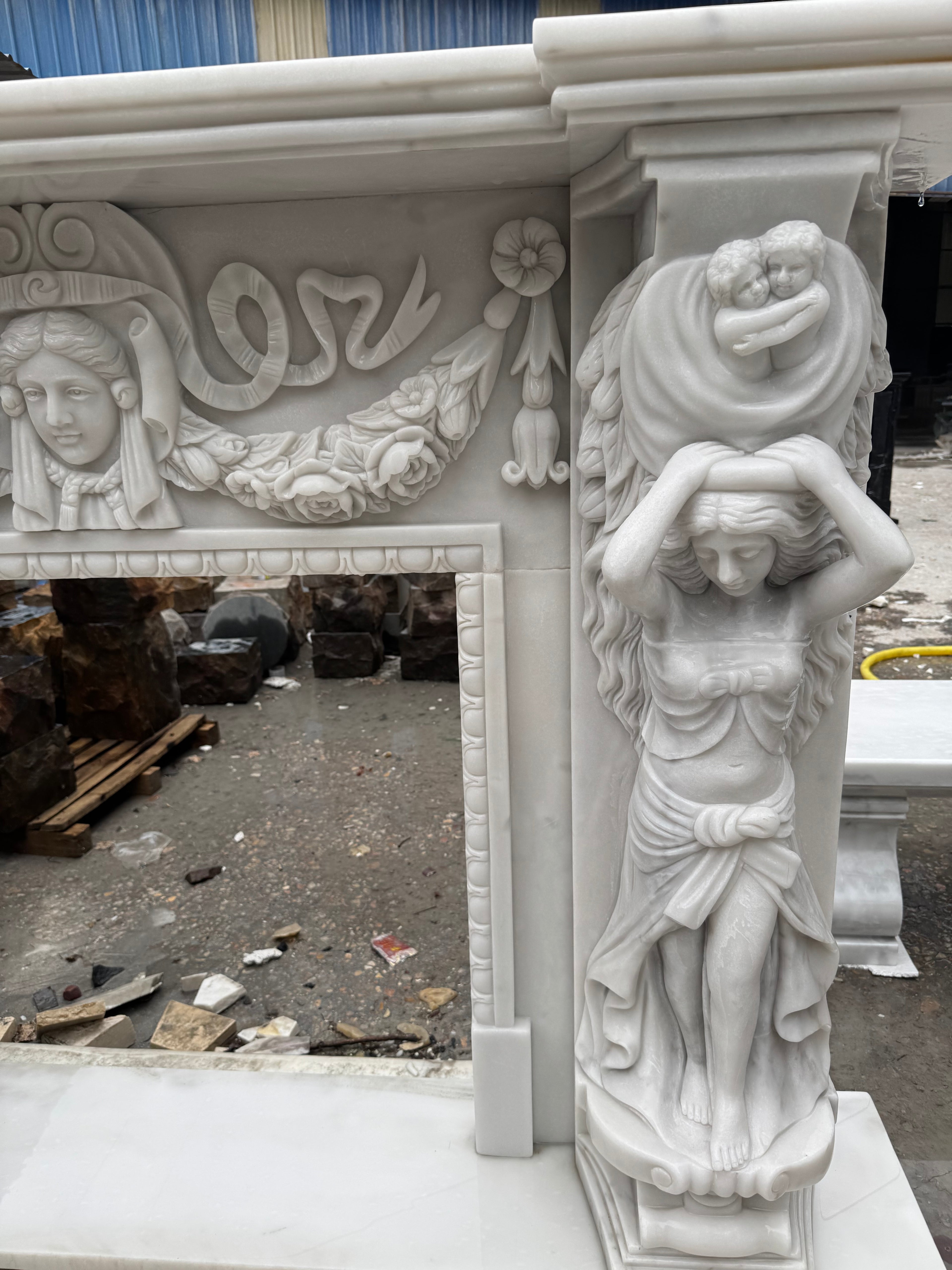 Marble fireplaces