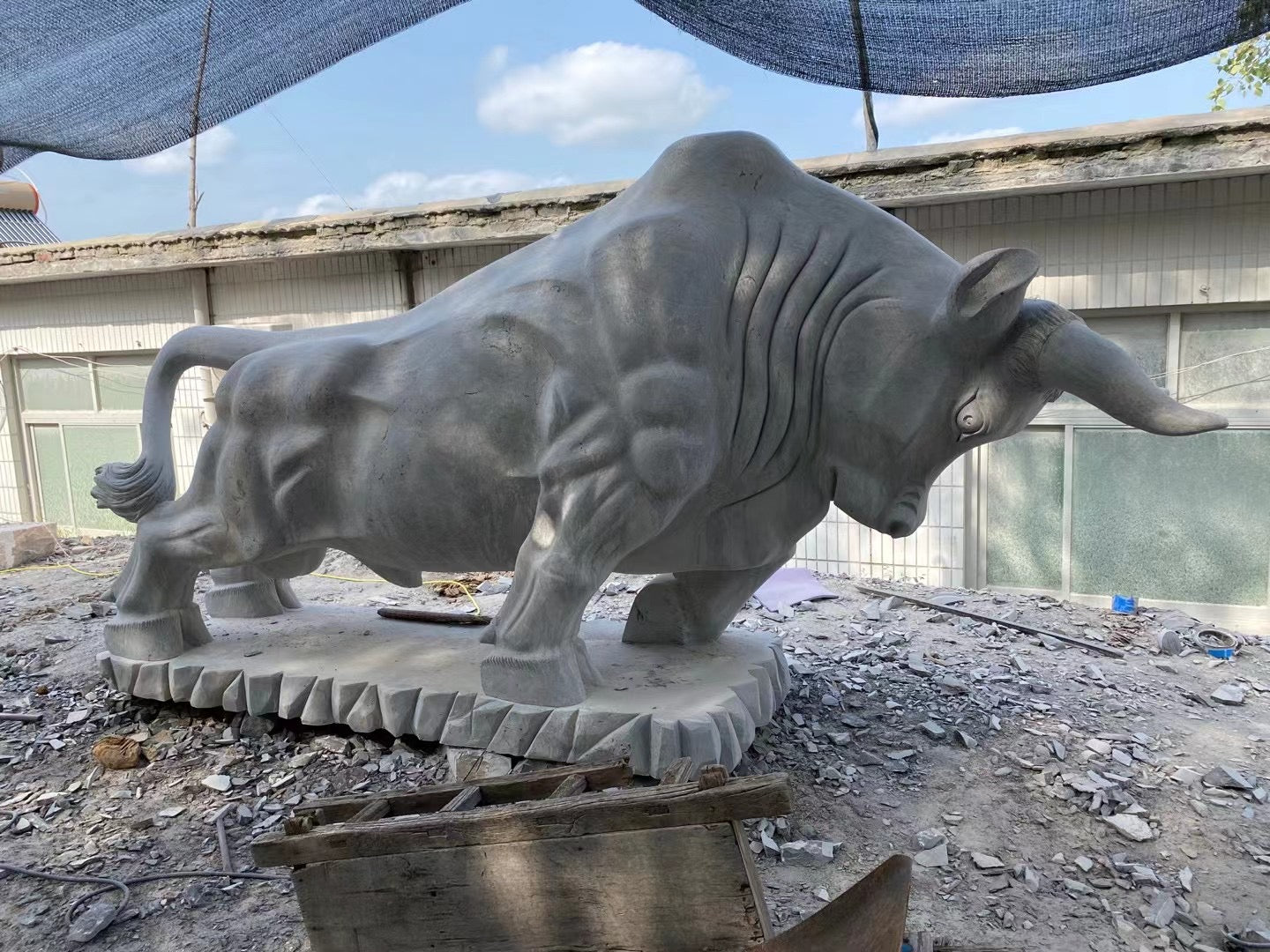 Hand-Carved Animal Stone Sculpture | Natural Marble & Granite Statue