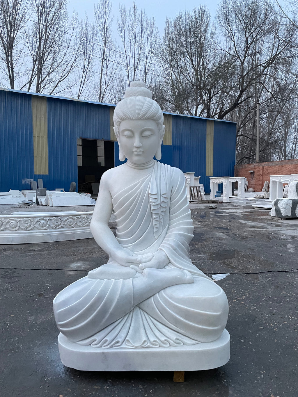 Classic religious stone sculptures, timeless sacred art pieces