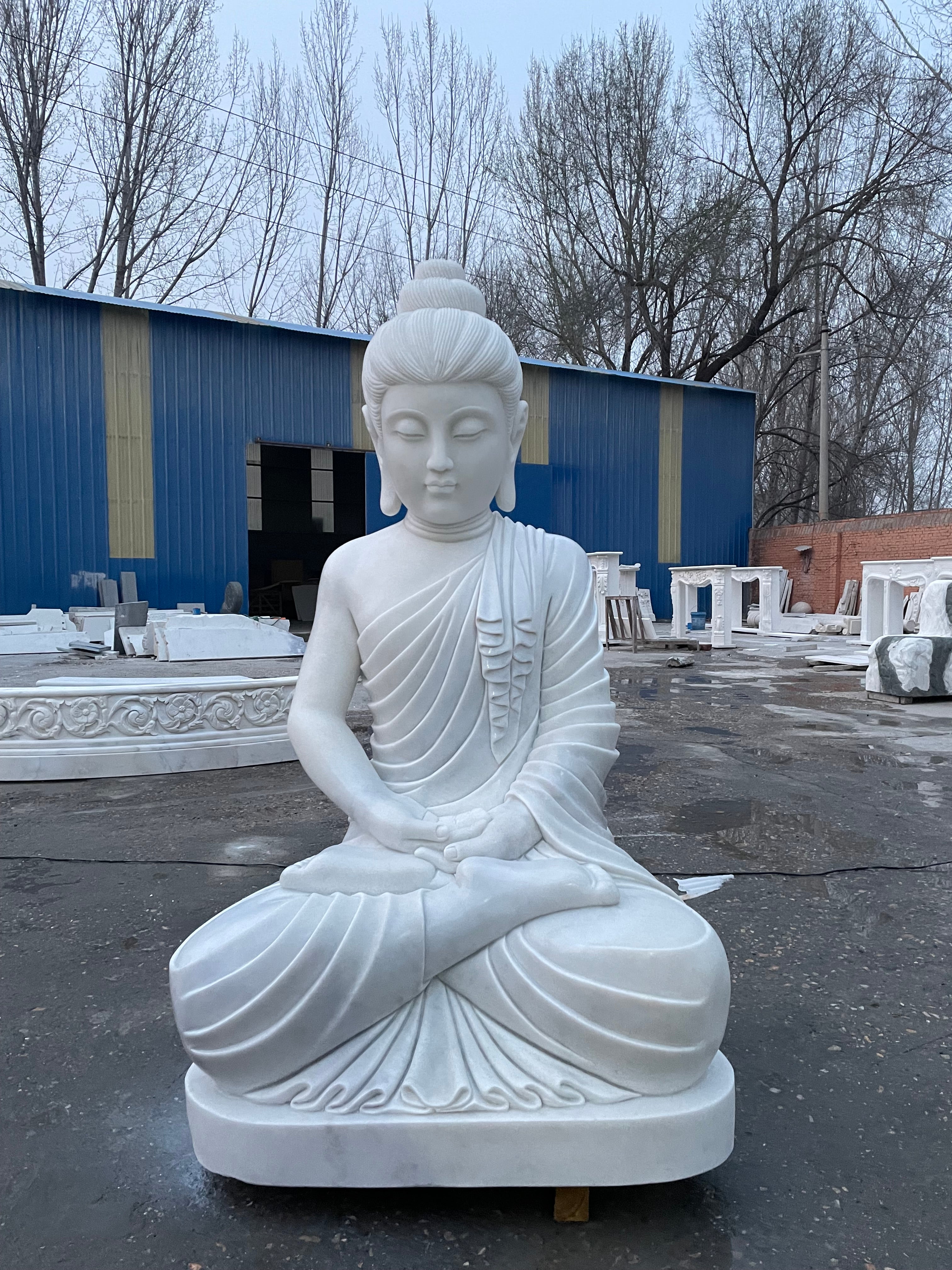 Classic religious stone sculptures, timeless sacred art pieces
