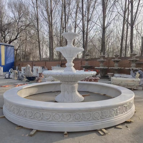 Marble fountain